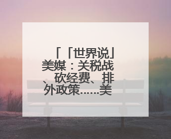 「世界说」美媒：关税战、砍经费、排外政策……美国正在扼杀自身创新能力