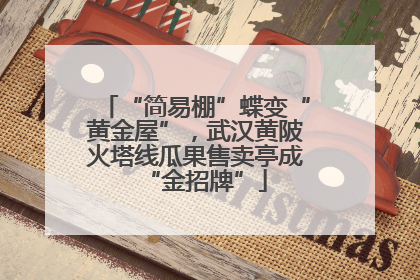 “简易棚”蝶变“黄金屋”，武汉黄陂火塔线瓜果售卖亭成“金招牌”