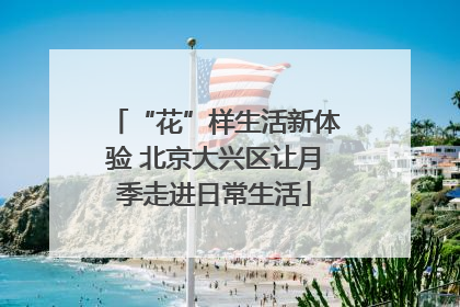 “花”样生活新体验 北京大兴区让月季走进日常生活