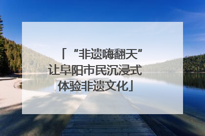 “非遗嗨翻天”让阜阳市民沉浸式体验非遗文化