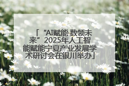 “AI赋能·数领未来”2025年人工智能赋能宁夏产业发展学术研讨会在银川举办