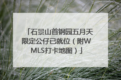 石景山首钢园五月天限定公仔已就位（附WMLS打卡地图）