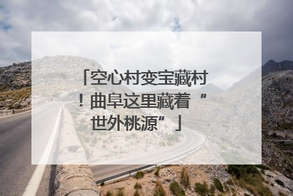 空心村变宝藏村！曲阜这里藏着“世外桃源”