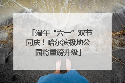 端午“六一”双节同庆！哈尔滨极地公园将重磅升级