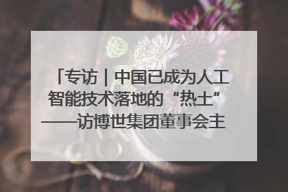 专访｜中国已成为人工智能技术落地的“热土”——访博世集团董事会主席斯特凡·哈通