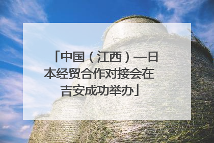 中国（江西）—日本经贸合作对接会在吉安成功举办