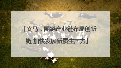 义马：围绕产业链布局创新链 加快发展新质生产力