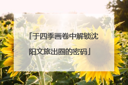 于四季画卷中解锁沈阳文旅出圈的密码