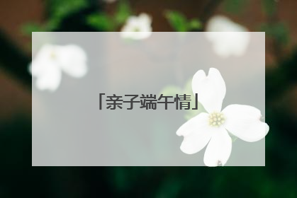 亲子端午情