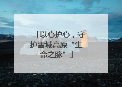 以心护心，守护雪域高原“生命之脉”