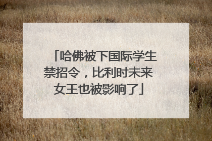 哈佛被下国际学生禁招令，比利时未来女王也被影响了