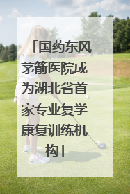 国药东风茅箭医院成为湖北省首家专业复学康复训练机构