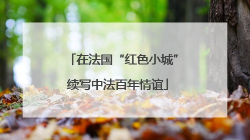 在法国“红色小城”续写中法百年情谊