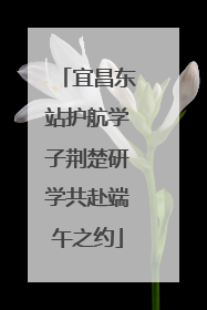宜昌东站护航学子荆楚研学共赴端午之约
