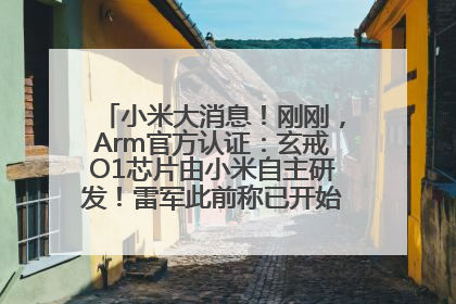 小米大消息！刚刚，Arm官方认证：玄戒O1芯片由小米自主研发！雷军此前称已开始大规模量产