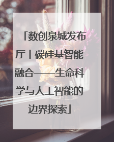 数创泉城发布厅丨碳硅基智能融合——生命科学与人工智能的边界探索