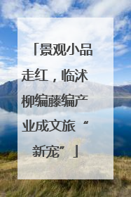 景观小品走红，临沭柳编藤编产业成文旅“新宠”