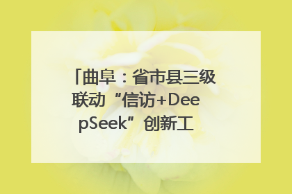 曲阜：省市县三级联动“信访+DeepSeek”创新工作新闻发布会举行