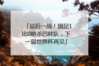 最后一战！国足1比0绝杀巴林队，下一届世界杯再见