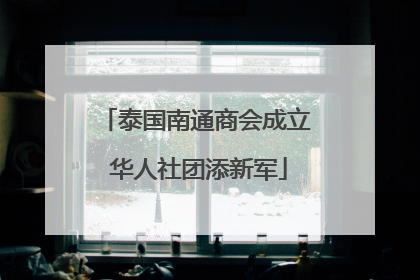 泰国南通商会成立 华人社团添新军