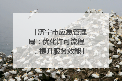 济宁市应急管理局：优化许可流程，提升服务效能
