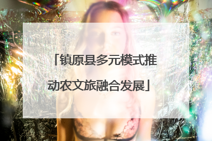 镇原县多元模式推动农文旅融合发展