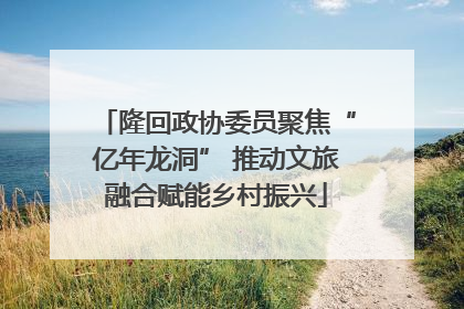 隆回政协委员聚焦“亿年龙洞” 推动文旅融合赋能乡村振兴