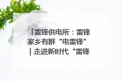 雷锋供电所：雷锋家乡有群“电雷锋”｜走进新时代“雷锋传人 长沙榜样”