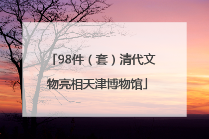 98件（套）清代文物亮相天津博物馆